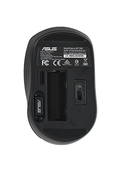 Asus Wt200 Usb 2.4ghz Optik Wireless Blue Ergonomik Mini Mouse Mavi
