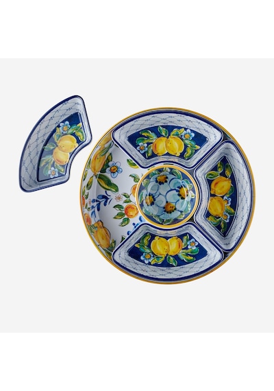 Mavi Melamin Tepsi 39 Cm