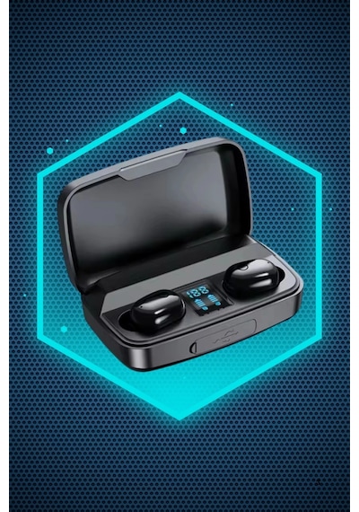 Dijital Göstergeli Bluetooth Kulaklık Kablosuz Tws Stereo Bluetooth 5.0 Çok Renkli 02456496