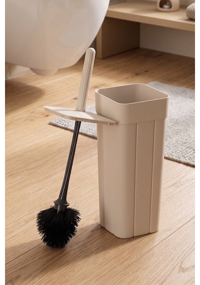 Porsima G-854 Linny Wc Tuvalet Banyo Fırçası Klozet Fırçası Bej