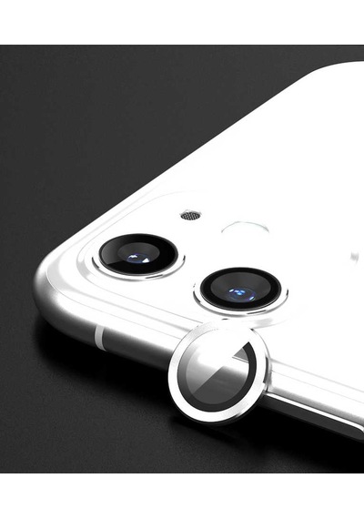 Ekılıf - Apple Uyumlu iPhone 12 Mini - Kamera Lens Koruyucu Cl-01 - Beyaz