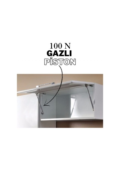 100n Gazlı Dolap Amortisörü - 27 Cm Hidrolik Kapak Pistonu - Mutfak Dolap Kapağı Makası Dolap Hidroliği Kapak Piston Beyaz Beyaz 100n Gazlı Dolap Amortisörü - 27 Cm Hidrolik Kapak Pistonu - Mutfak Dolap Kapağı Makası Dolap Hidroliği Kapak Piston Beyaz Beyaz