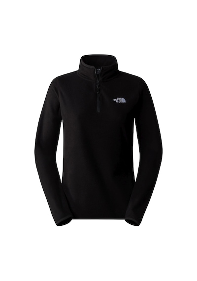 The North Face W 100 Glacıer Kadın Yarım Fermuar Polar Nf0a855m4h01 001