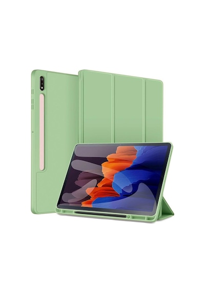 Samsung Uyumlu Galaxy Tab S7 Fe / S7 Plus S8 Plus 12.4" Kılıf Kalem Bölmeli Smart Case X800 T730 T970 Samsung Uyumlu Galaxy Tab S7 Fe / S7 Plus S8 Plus 12.4" Kılıf Kalem Bölmeli Smart Case X800 T730 T970
