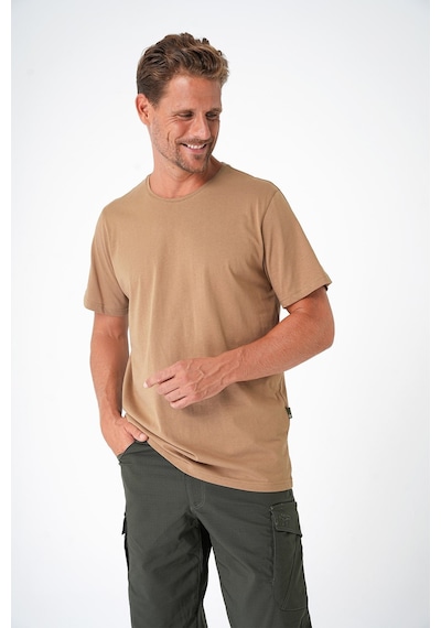 Mecanık Casual Neo Organic T-shirt Camel