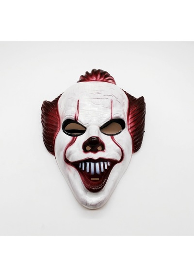 Plastik Joker Maskesi Killer Palyaço Maskesi Renkli