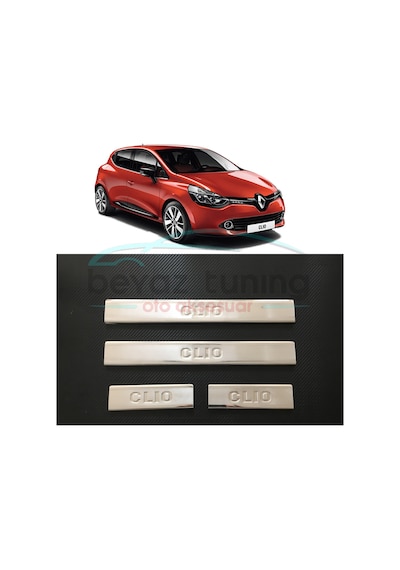 Renault Clio 4 Kapı Eşiği Kromu Nikelajı