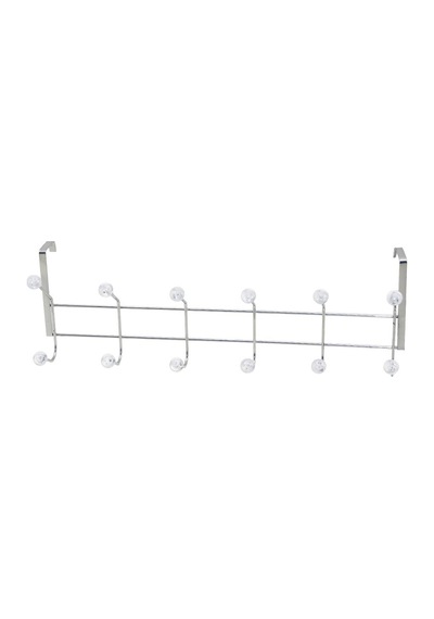 İbico K13-093 F.a-40 Amerikan Kapı Arkası Askı Krom Metal Boncuklu Şeffaf Mika Kristal Boncuklu - 5'li Paket Diğer