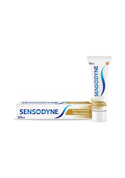 2 Adet Sensodyne Tam Koruma Ve Beyazlatıcı Diş Macunu 50 Ml 2li