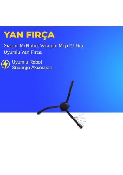 Xiaomi Mi Robot Vacuum Mop 2 Ultra Uyumlu Yan Fırça