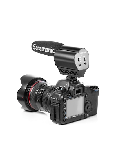 Dslr Fotoğraf Makinesi/kamera Siyahı İçin Saramonic Sr-vmıc Mikro Kaydedici
