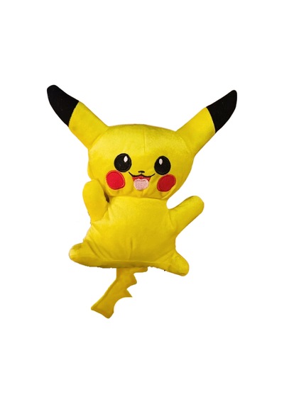 Ithal Kumaş Pikaçhu Pokemon Go Pikachu Figür Peluş Oyuncak Büyük Boy Oyun Arkadaşı Pikachu Peluş Sarı
