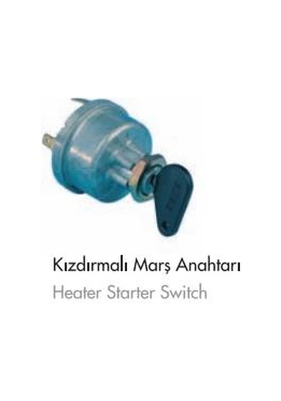 KIZDIRMA'LI MARŞ KONTAK ANAHTAR 16MM MASSEY FERGUSON EMAS KMK16
