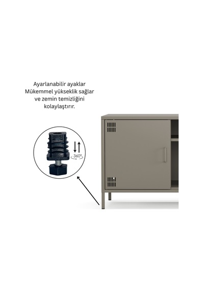 Pera Tv Ünitesi, Tv Dolabı,2 Kapaklı, Açık Raflı 130,50 X 40 X 64,50 Cm Ral 7039 Acıbadem Antrasit Pera Tv Ünitesi, Tv Dolabı,2 Kapaklı, Açık Raflı 130,50 X 40 X 64,50 Cm Ral 7039 Acıbadem Antrasit