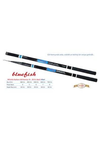 Whistle 540 Cm. 15-30 Gr. Atarlı Kısa Göl Kamışı