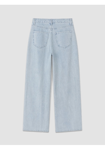 LC Waikiki Lc Waıkıkı Mavi Yüksek Bel Straight Fit Kadın Jean Pantolon