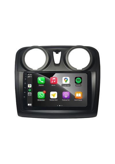 Redhat Dacia Lodgy Android Carplay Multimedya 2013-2021 6gb Ram + 128gb Hafıza + 8 Çekirdek