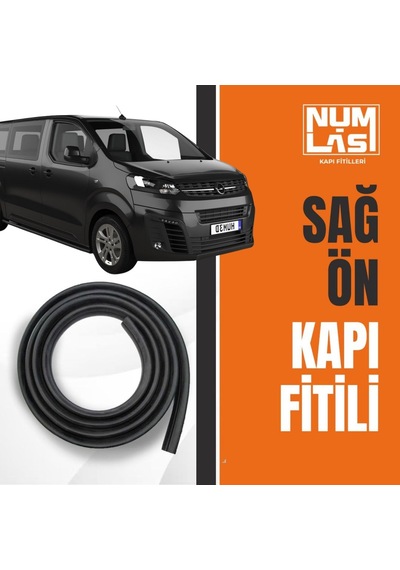 Opel Vivaro 2020-2024 Sağ Ön Kapı Fitili-a Kalite-numlas-nm4566