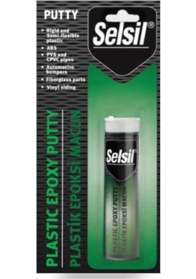 Selsil Plastik Putty Epoksi Macun Yapıştırıcı 57 Gr