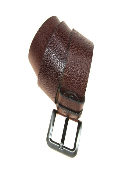 Hakiki Deri Erkek Yumuşak Kot Kemeri 4,5 Cm Bordo