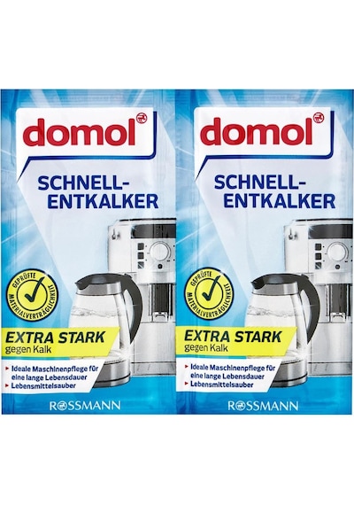 Domol Kettle Kahve Makinesi Kireç Çözücü Toz 2'li