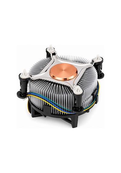 Intel Lga İşlemci Fanı - 775 Fan - Bakır Tabanlı Cpu Fan Geçmeli Fan İntel Fan