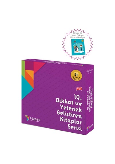 9'Lu Set 5+ Yaş + Pingu ile Yeni Dünya Kitabı Hediye