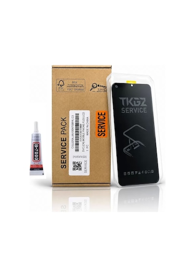 Tkgz - Nubia Zte Focus 5g-nubia Music İle Uyumlu Lcd Ekran Dokunmatik Servıce Pack Lcd + B-7000