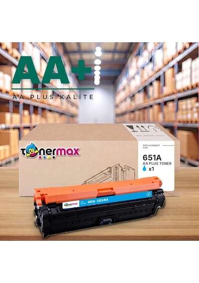 Hp 651a Ce341a Mavi Uyumlu Toner Aa Plus / Laserjet Enterprise 700 Color Mfp M775