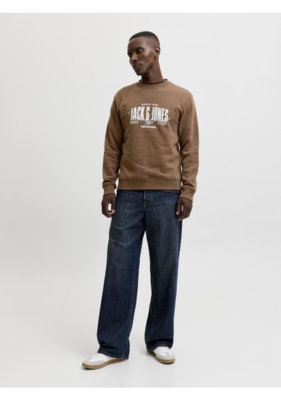 Jack&jones Erkek Göğüs Baskılı Bisiklet Yaka Uzun Kollu Sweatshirt - Aero - 12298492 Cocoa-big Print-1274743 Jack&jones Erkek Göğüs Baskılı Bisiklet Yaka Uzun Kollu Sweatshirt - Aero - 12298492 Cocoa-big Print-1274743