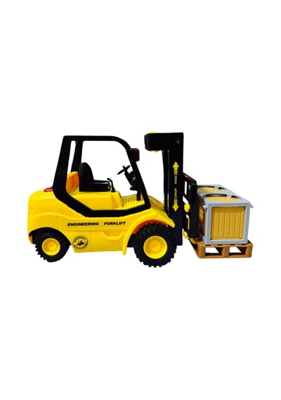 Sürtmeli Işıklı Ve Sesli Müzikli Forklift 1:16 22 Cm