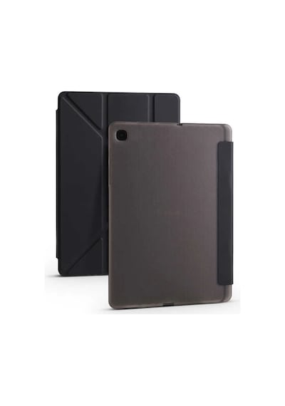 Samsung Galaxy Uyumlu Tab S6 Lite Sm-p610 10.4" Kılıf Kalem Bölmeli Standlı Katlanabilir Kalemlikli Silikon Kılıf