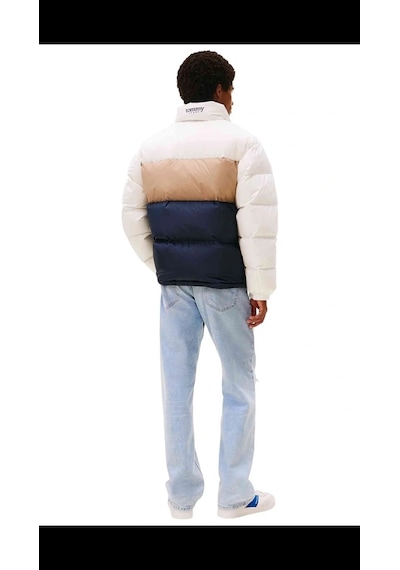 Tommy Hilfiger Tjm Alaska Down Clbk Puffer Erkek Beyaz Mont - Dm0dm22117 Beyaz