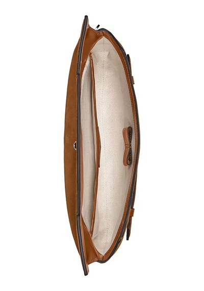 Montblanc Zarf Tipi El Çantası 221676 Kahverengi