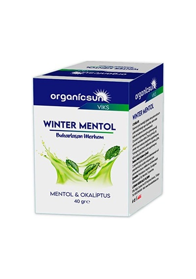 Winter Mentol Buharlaşan Merhem Viks Vikis Mentol Ve Okaliptus 40 Gr X 2 Adet