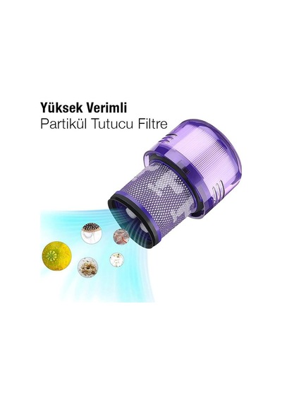 Coofbe Dyson V11  V15 Uyumlu  Filtre Arka Hepa Filtre 1 Adet