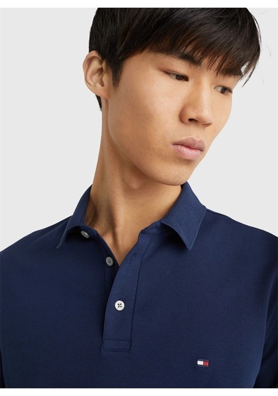 Tommy Hilfiger Tommy Hılfıger Erkek T-shırt Mw0mw17771-dcc Lacivert