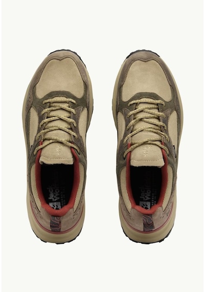 Jack Wolfskin A62134 6350 Camp Fever Texapore Low M Phantom Erkek Outdoor Ayakkabı Siyah