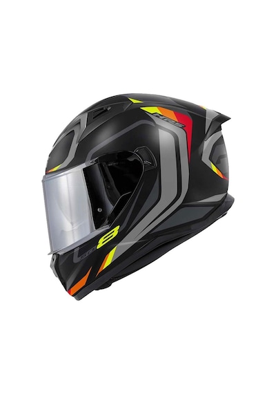 Givi 50.8 Mach1 Full Face Motosiklet Kaskı 67028 Mat Siyah Gri Kırmızı