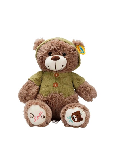 T-shirtlü Sevimli Peluş Ayı - 43 Cm Boyutunda