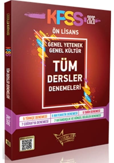Liderler Karması 2026 Kpss Önlisans Tüm Dersler Denemeleri
