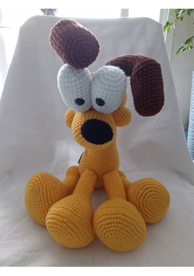 Amigurumi Sarı Köpek