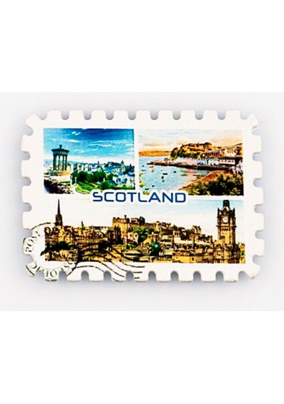 Iskoçya Edinburgh Pul Magnet