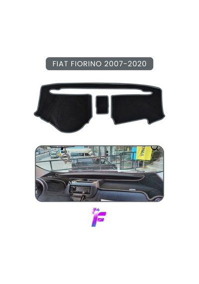 Fıat Fıorıno 2007-2020 Torpido Örtüsü Güneşten Korur Kolay Montaj Tam Uyum Tb26
