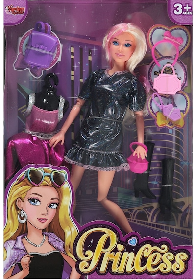 Vardem Aksesuarlı Moda Bebeği Renkli G4018681323n1