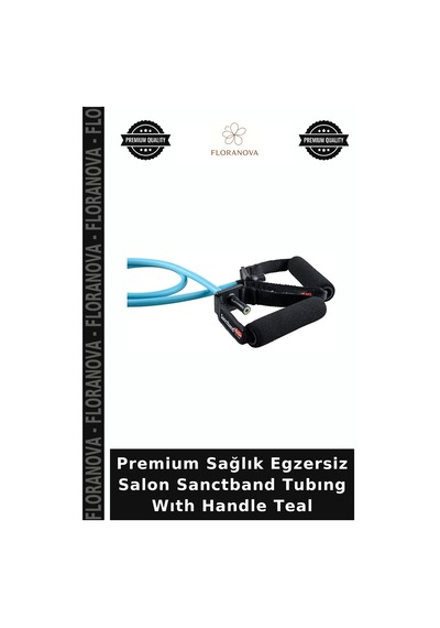 Premium Sağlık Egzersiz Salon Sanctband Tubıng Wıth Teal Çok Renkli