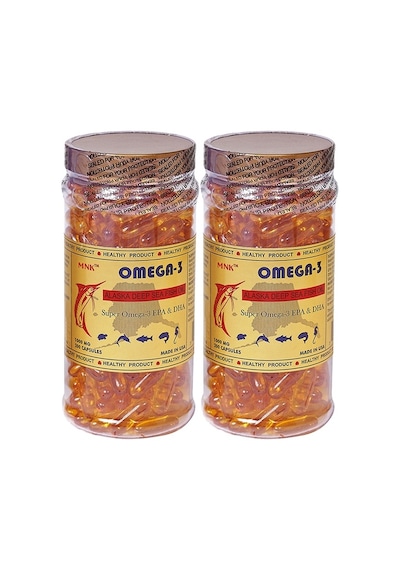 Mnk Omega 3 Balık Yağı 1000 MG 2x200 Softgel