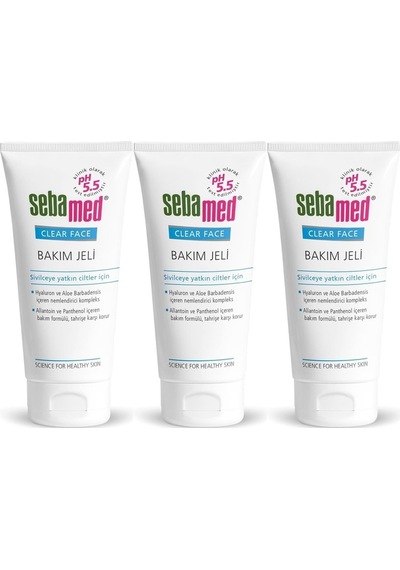 Clear Face Bakım Jeli 50ml 3 Lü Set
