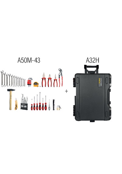43 Pc.Mekanikçi Alet Seti/A32H İçinde
