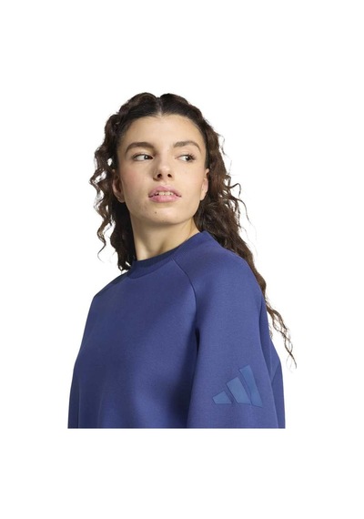 Adidas W Sl W Kadın Spor Sweatshırt - Ks7914 Lacivert